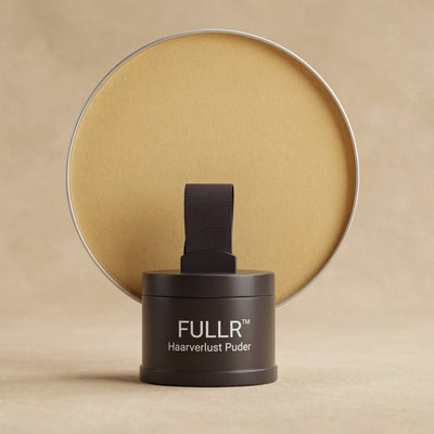 FULLR™ Haarverlust Puder | Geheimratsecken & kahle Stellen sofort unsichtbar