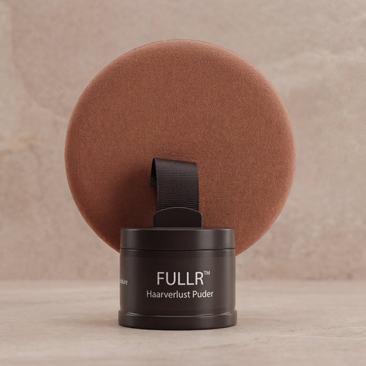 FULLR™ Haarverlust Puder | Geheimratsecken & kahle Stellen sofort unsichtbar