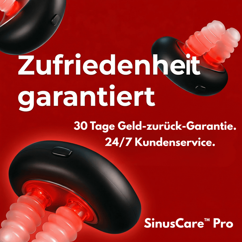 SinusCare™ Pro | Rotlicht - Nasentherapie gegen Rhinitis & Allergien - Zenobuy™ DE