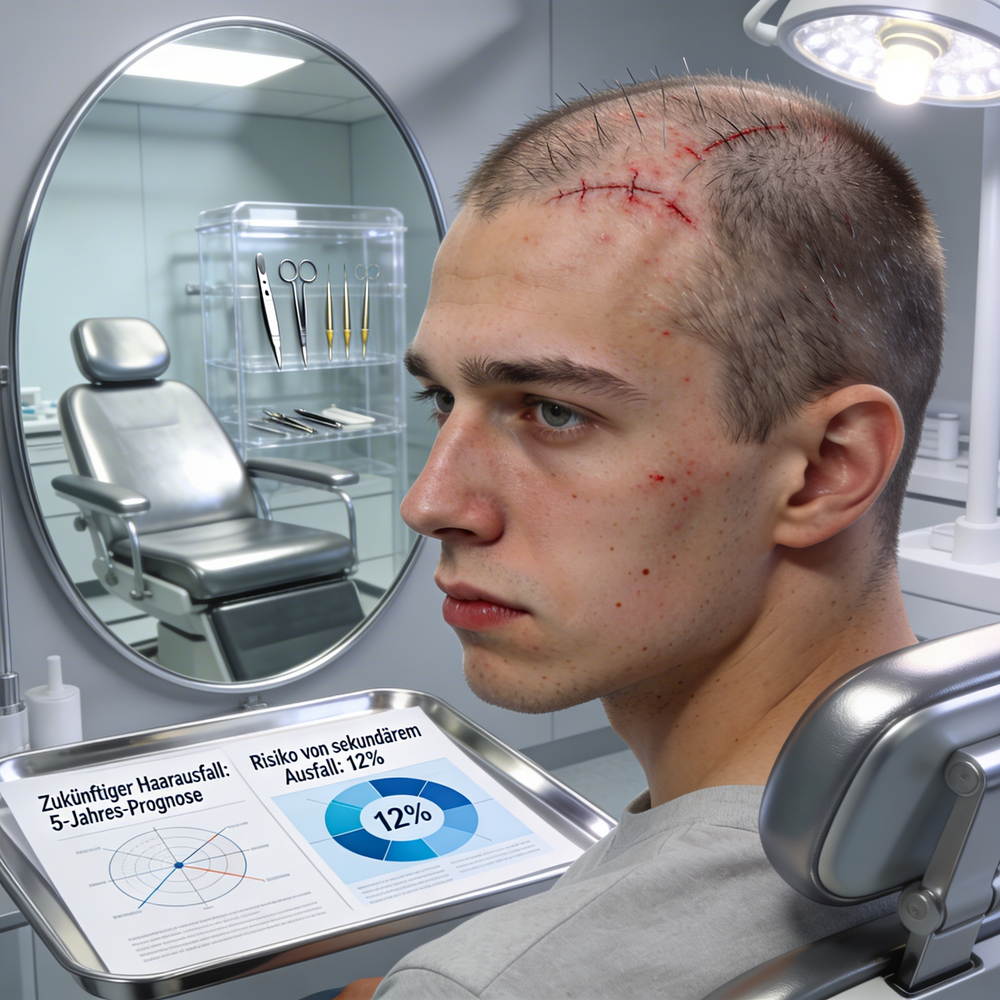 4. Haartransplantationen sind nicht die "permanente Lösung"